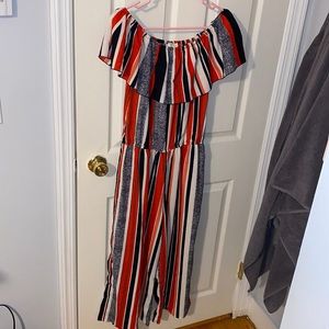 Off Shoulder Jumpsuit